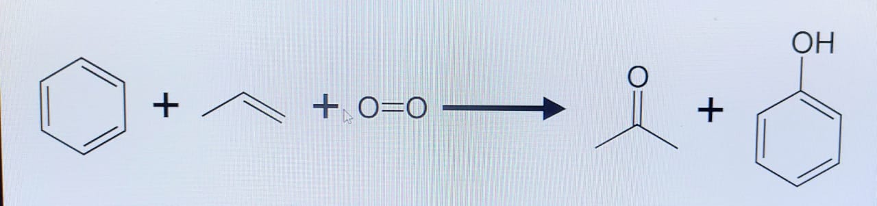 एसीटोन की रासायनिक अभिक्रियाएं 